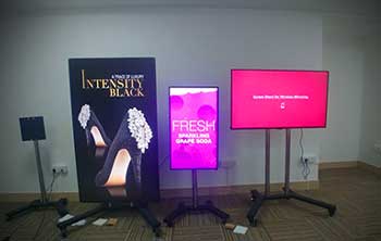 Smart Advertising Agency for Video Wall, OLED Counter Displays, CHARGING Station Displays