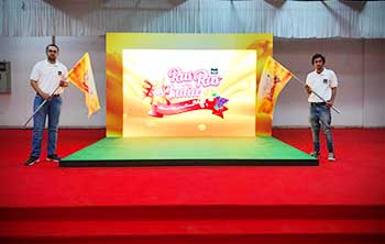 Branding and Promotion in meetings, auditoriums and Halls with Canopy and Standy