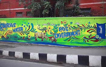 Fast Branding Agency in Guwahati for Wall painting, Wall graphics
